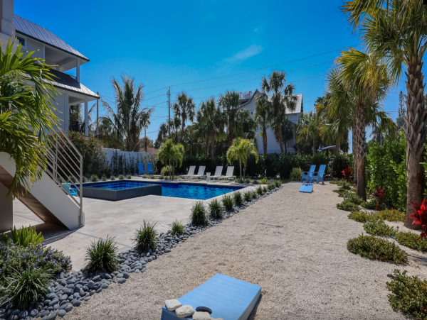 Luxury rental home one block to beach